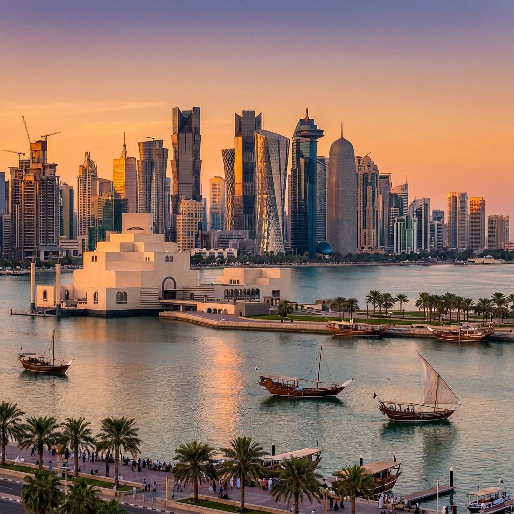 Qatar - Modern Architecture